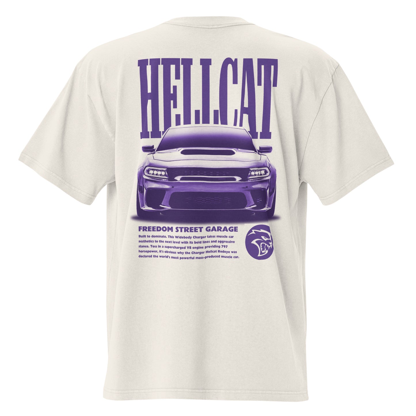 Big Charger Oversized Faded T-Shirt