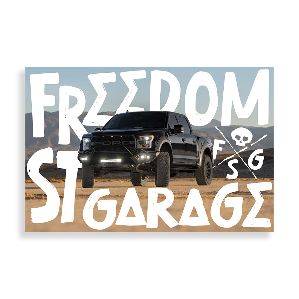 Crossed Raptor Poster