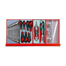 Load image into Gallery viewer, Teng Tools 140 Piece Service Tool Kit 8 With Series Middle Box and Roller Cabinet - TC8140NF
