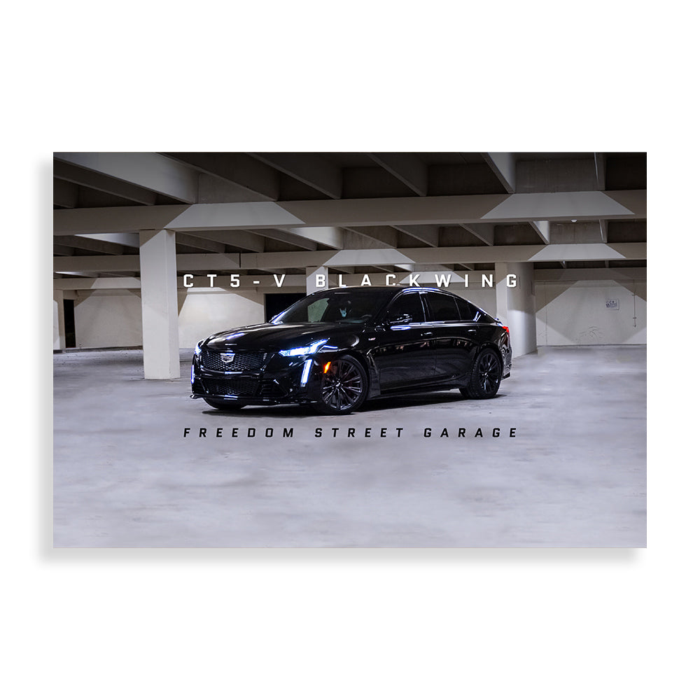 CTS-V Balance Poster – Freedom Street Garage