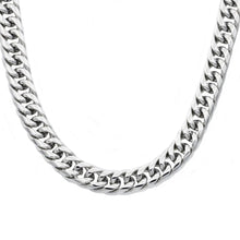 Load image into Gallery viewer, Mens Stainless Steel Double Cuban Link Chain Necklace
