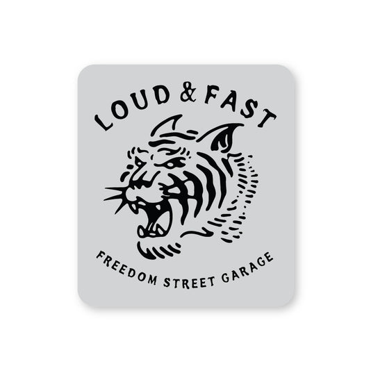 Loud and Fast Sticker