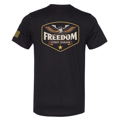 Eagle Perched Tee Black