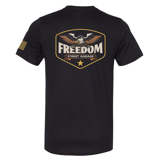 Eagle Perched Tee Black