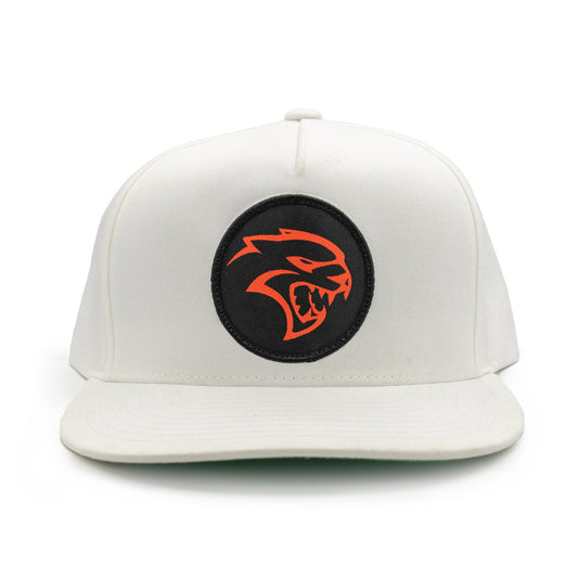 Hellcat Logo Patch Hat White