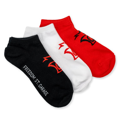 Hellcat Icon Socks Low (3-Pack)