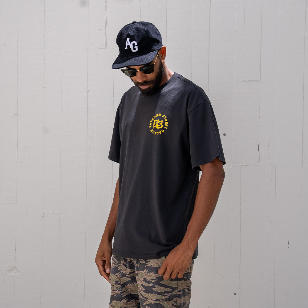 Lucky 7's Oversized Faded T-shirt