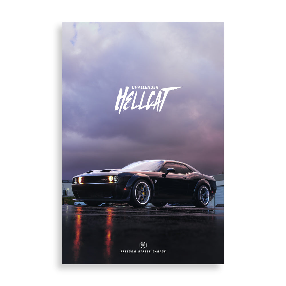 FSG15 Purple Sunset Poster