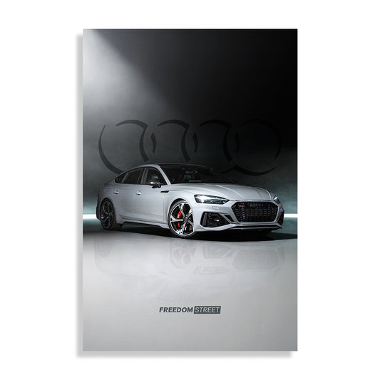 Midnight RS5 Rear Glow Poster