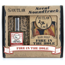 Load image into Gallery viewer, Outlaw Cologne &amp; Handmade Soap Gift Set - The Scent Soundtrack
