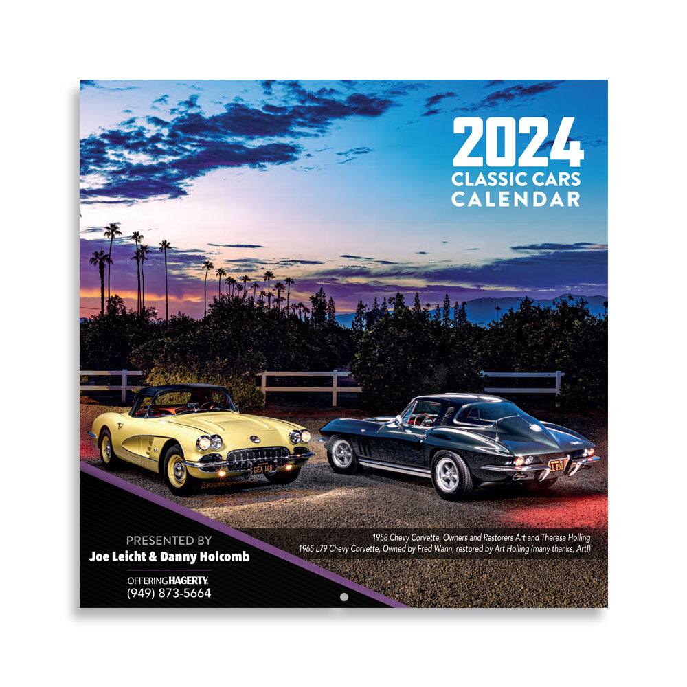 2024 Muscle Car Calendar
