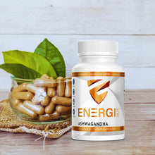 Load image into Gallery viewer, Ashwagandha Supplement Capsules - Stress Reliever
