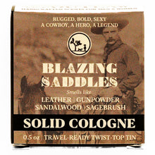 Load image into Gallery viewer, Blazing Saddles Western Solid Cologne
