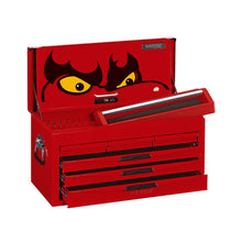Load image into Gallery viewer, Teng Tools 6 Drawer Professional Steel Lockable Red N Series Top Box - TC806NF
