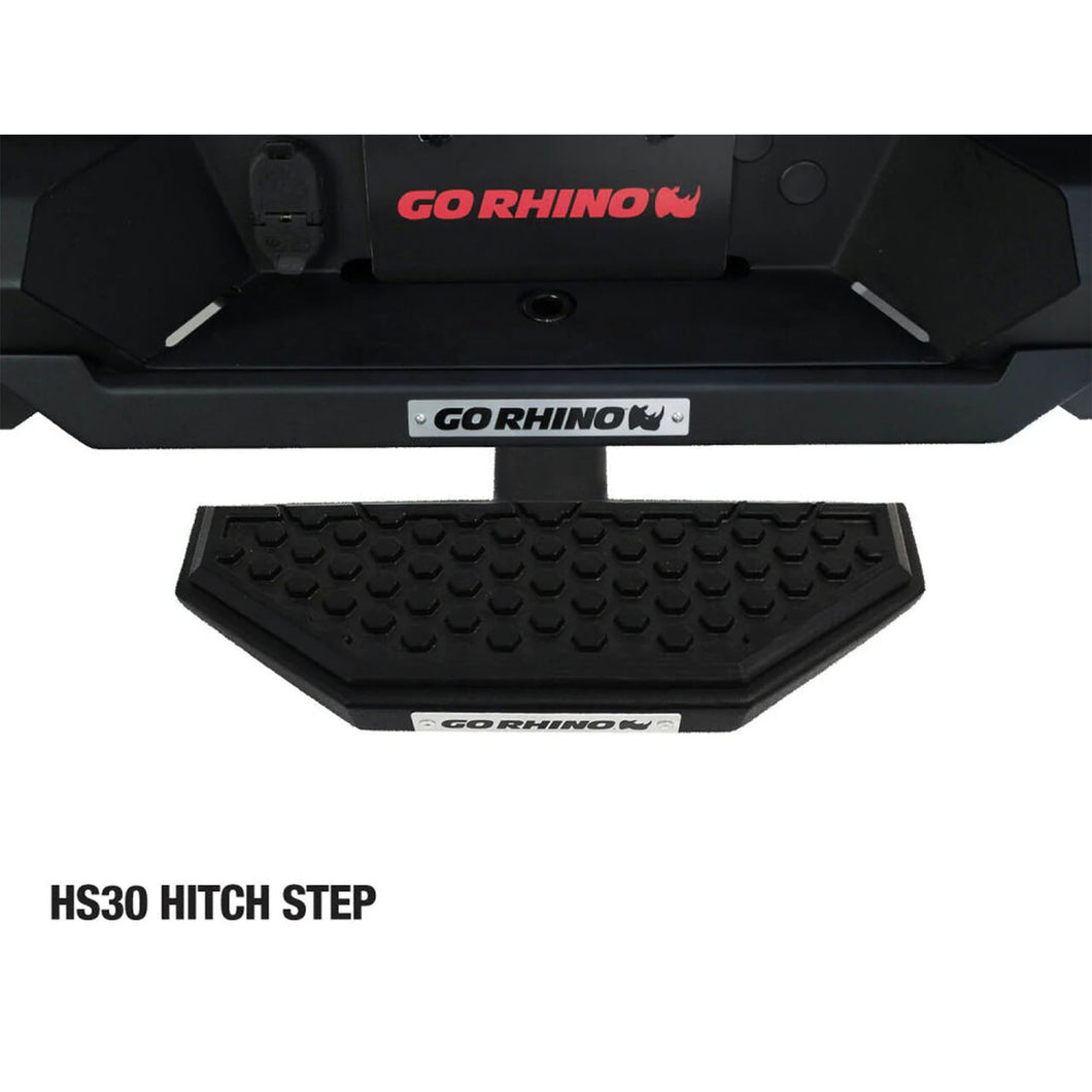Go Rhino Textured Black Hitch Step - HS3012T