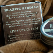 Load image into Gallery viewer, Blazing Saddles Western Solid Cologne
