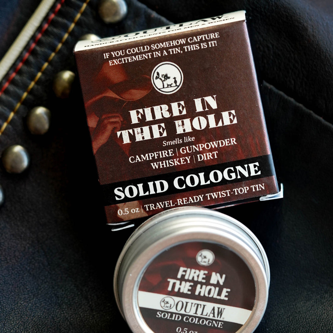 Fire in the Hole Campfire Solid Cologne