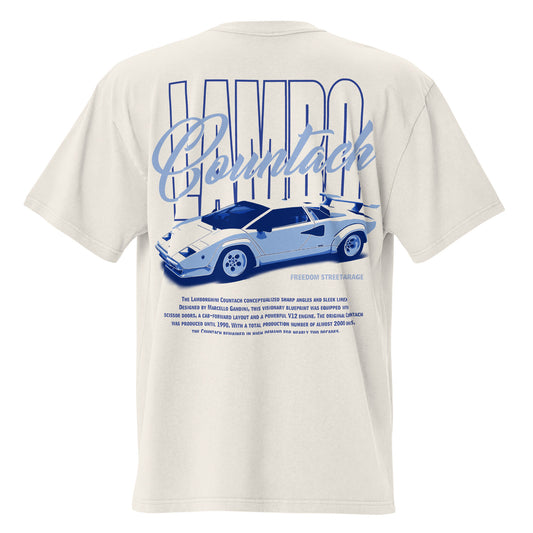 Countach Oversized Faded T-Shirt
