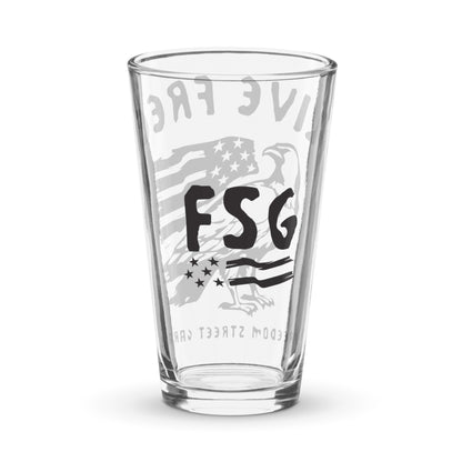 Live Free Collector Pint Glass