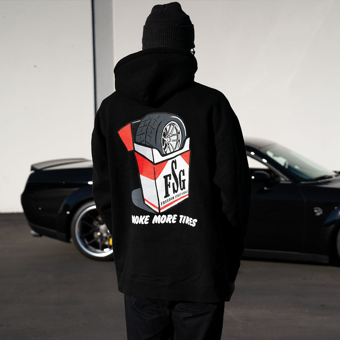 Smoke Tires Hoodie