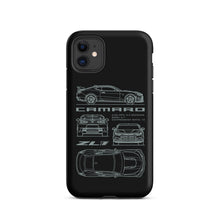 Load image into Gallery viewer, Camaro Blueprint iPhone Tough Case

