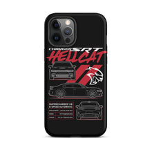 Load image into Gallery viewer, Hellcat Charger Blueprint iPhone Tough Case
