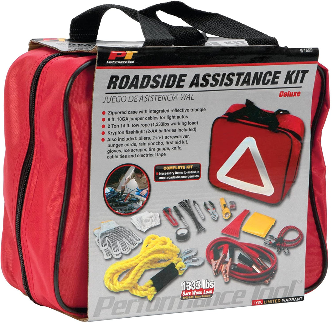 Performance Tool Roadside Emergency Kit - W1555