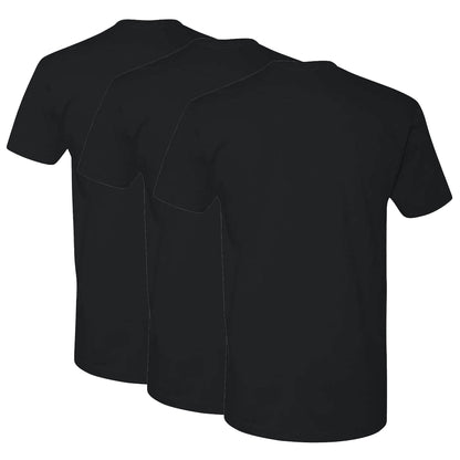 Black Plain Tee (3 Pack)