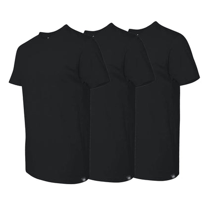 Black Plain Tee (3 Pack)