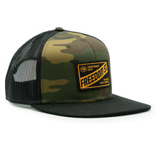 Load image into Gallery viewer, Camo Mesh Snapback Hat
