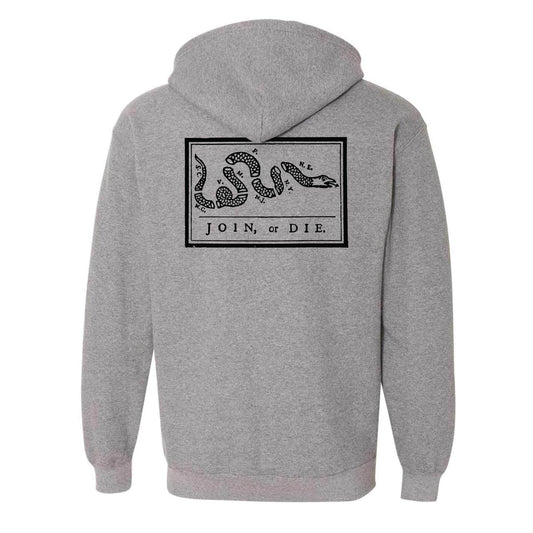 Join or Die Zip Hoodie