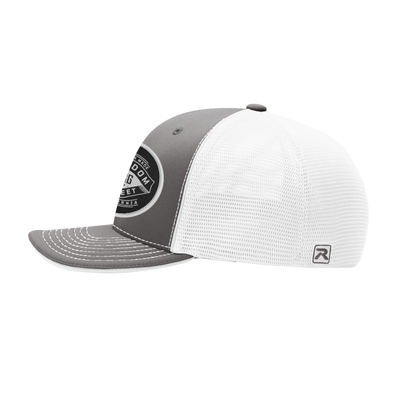 The Liberty Grey/White Flexfit Hat