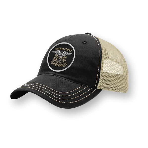 Semper-Fi Gold Netmesh Hat