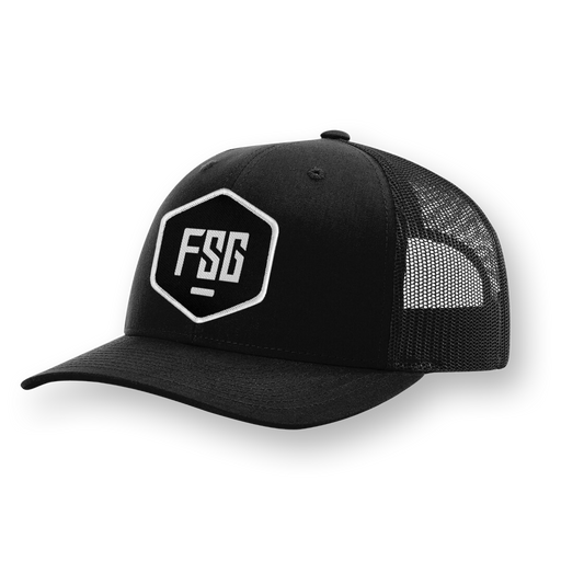 FSG Black Logo Snapback Hat