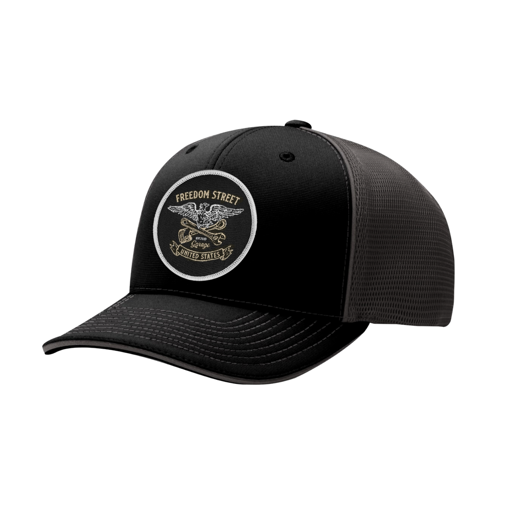 The Freedom Grey/Black Flexfit Hat