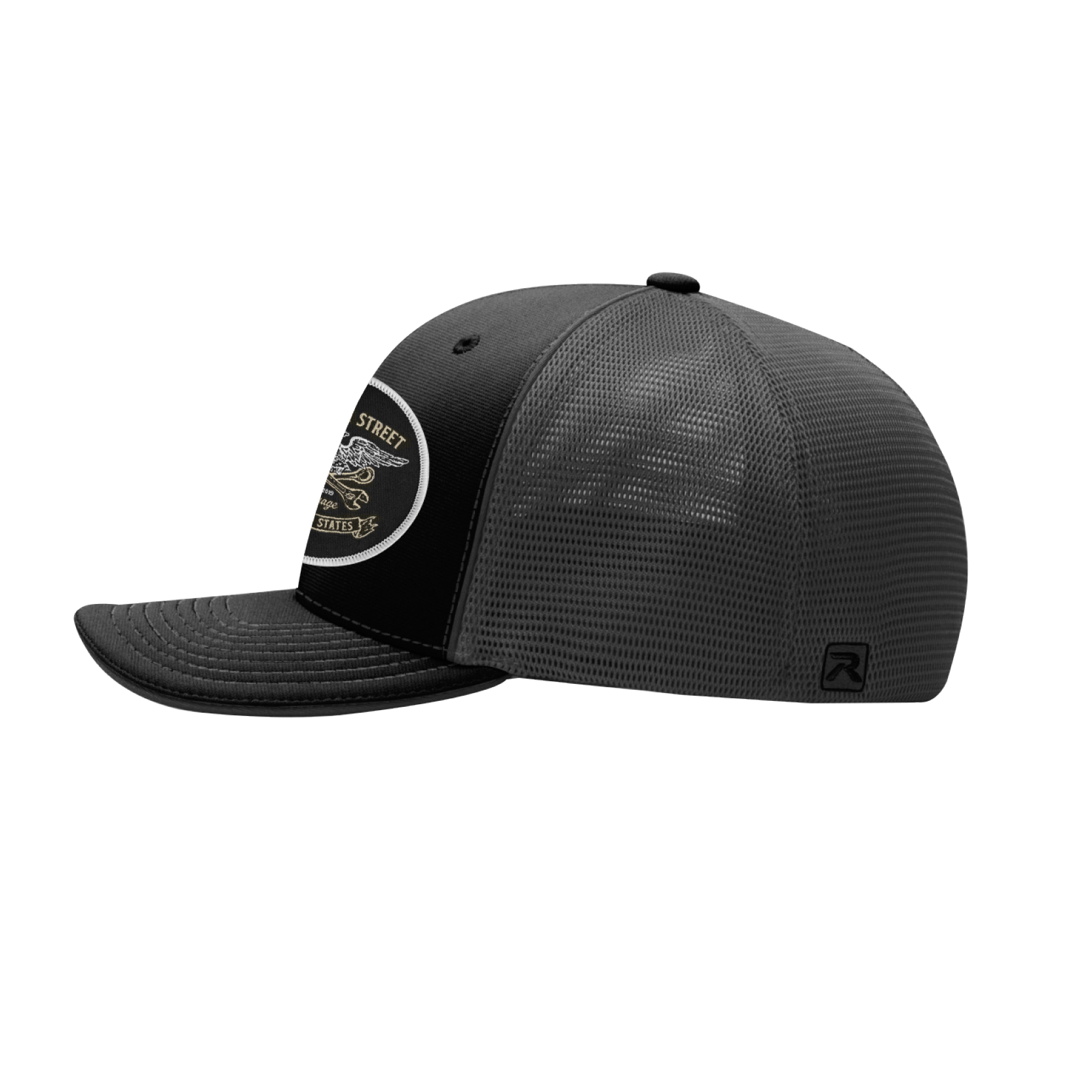 The Freedom Grey/Black Flexfit Hat