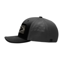 Load image into Gallery viewer, The Truckstop Grey/Black Flexfit Hat
