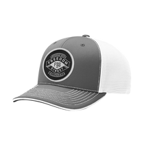 Load image into Gallery viewer, The Liberty Grey/White Flexfit Hat
