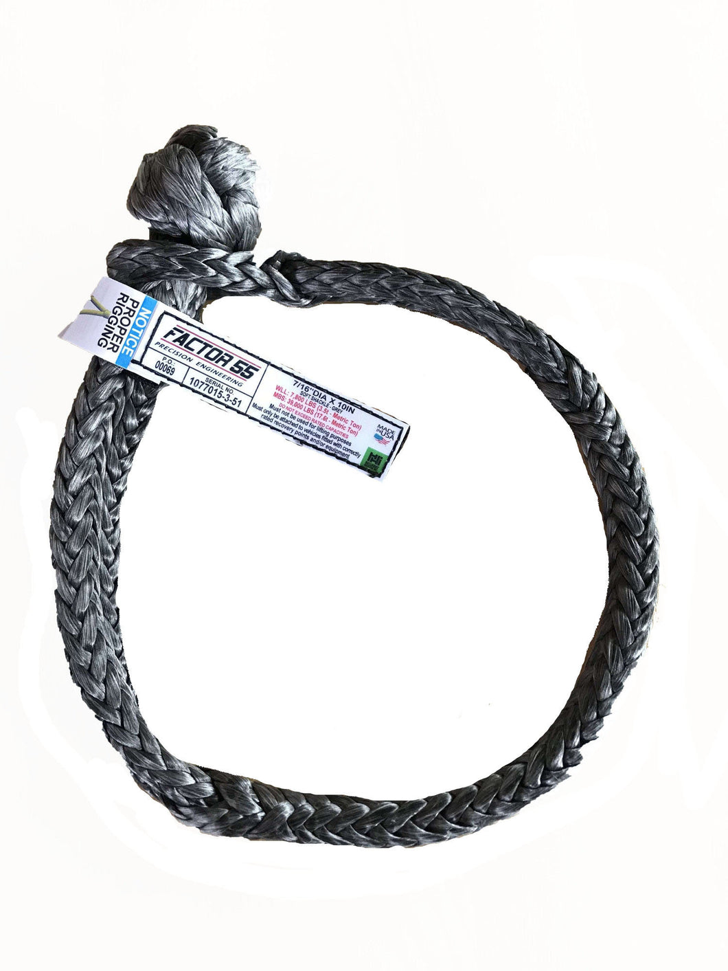Factor 55 Standard Duty Soft Shackle - 7/16' - 00069