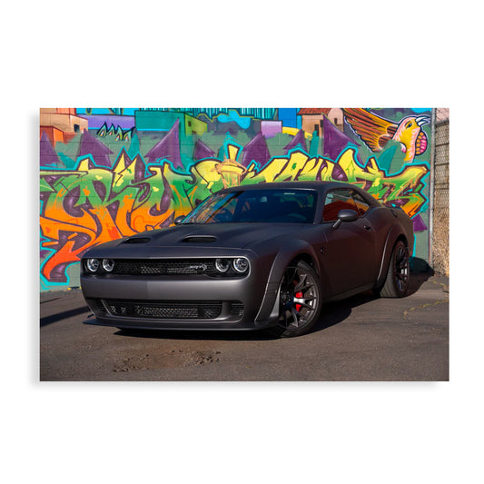 Hellcat Graffiti Poster