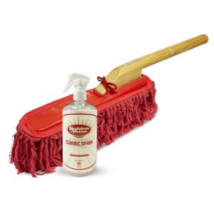 Golden Shine Ceramic Spray Wax and Wood Handle Duster Kit (CCC)