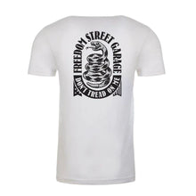 Load image into Gallery viewer, Don&#39;t Tread on Me Tee White
