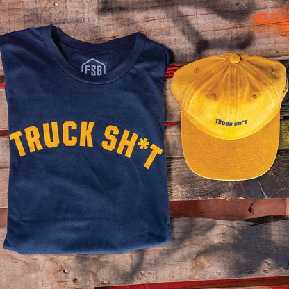 Gold Truck Shit Hat