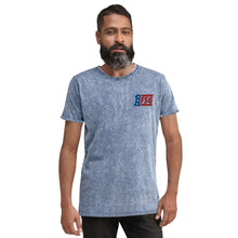 Load image into Gallery viewer, FSG One Embroidered Denim T-Shirt
