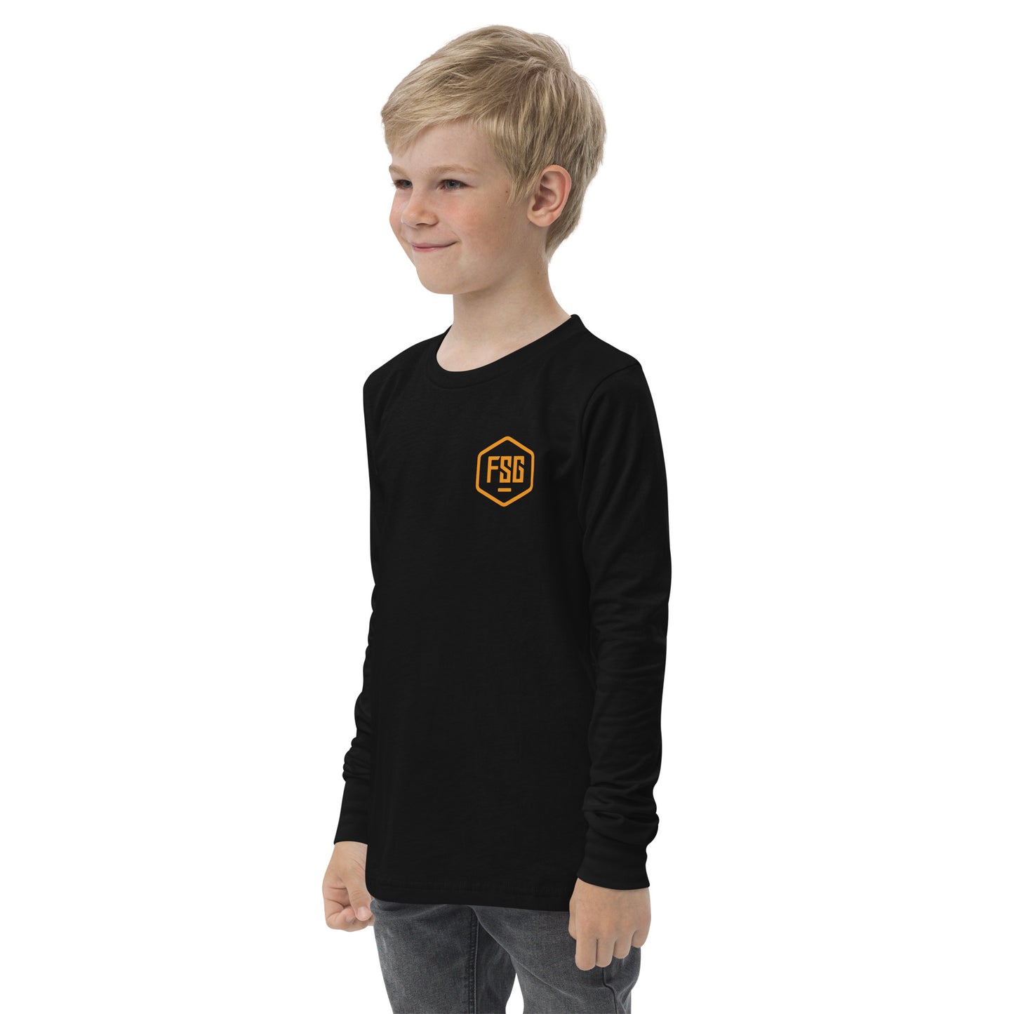 FSG Label Youth long sleeve tee