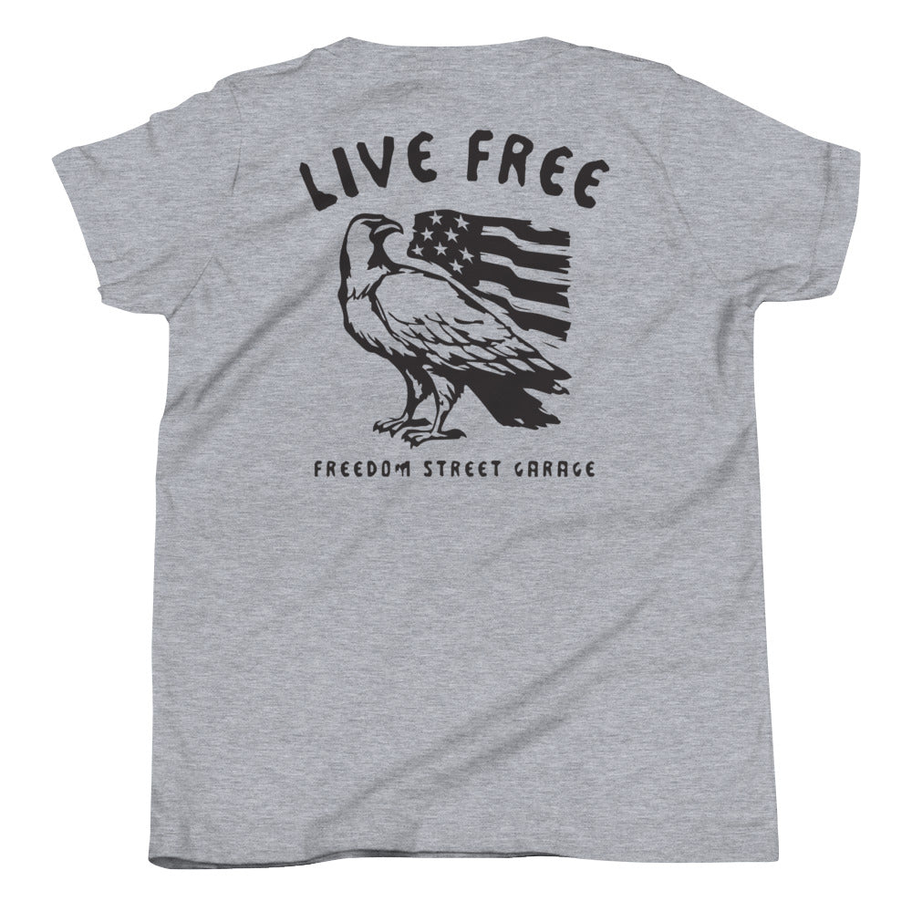 Live Free Youth Short Sleeve T-Shirt