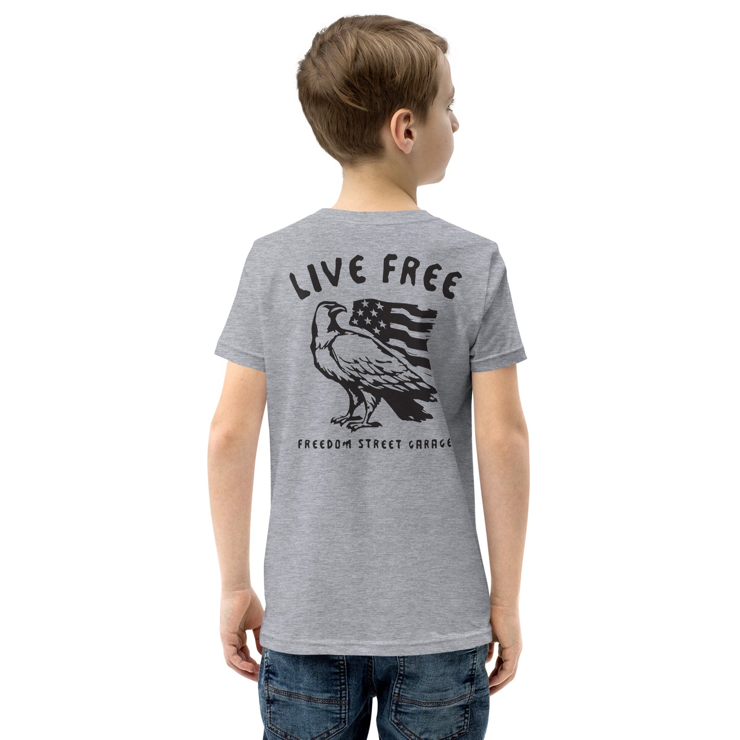 Live Free Youth Short Sleeve T-Shirt