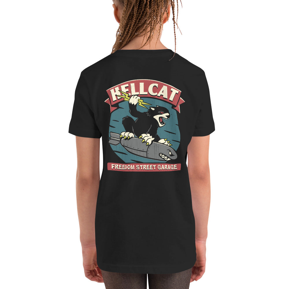 Hellcat Bomber Youth Short Sleeve T-Shirt